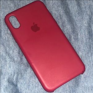 Silicone iPhone X case